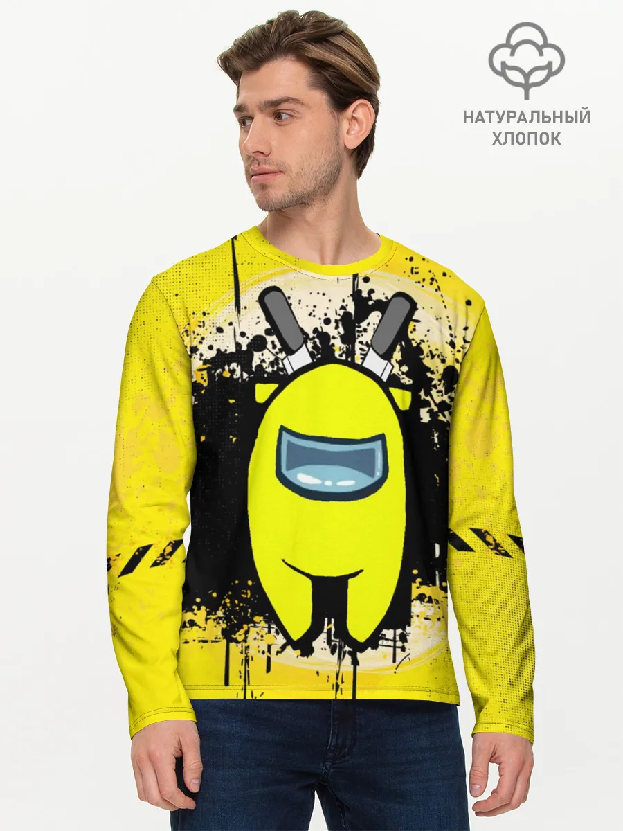 Мужской лонгслив базовый / Among Us