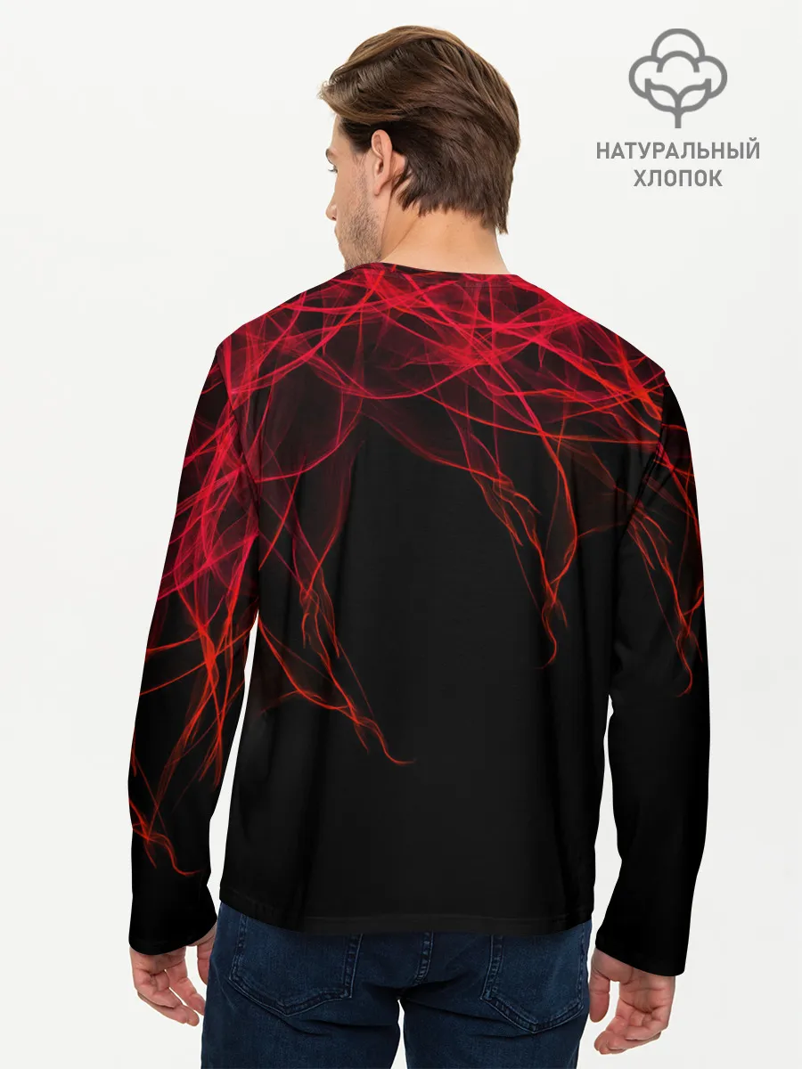 Мужской лонгслив базовый / Fiber