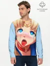 Мужской лонгслив базовый / SAILOR MOON AHEGAO