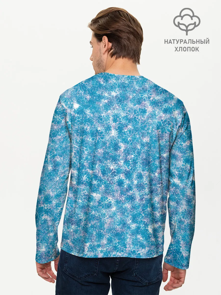 Мужской лонгслив базовый / Изморозь
