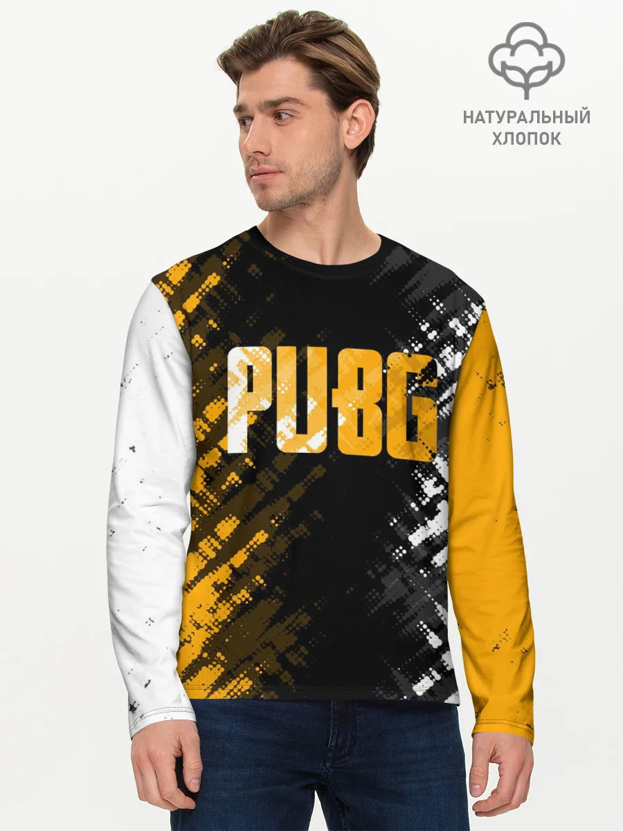 Мужской лонгслив базовый / PUBG