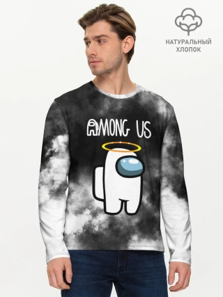 Мужской лонгслив базовый / Among Us Angel