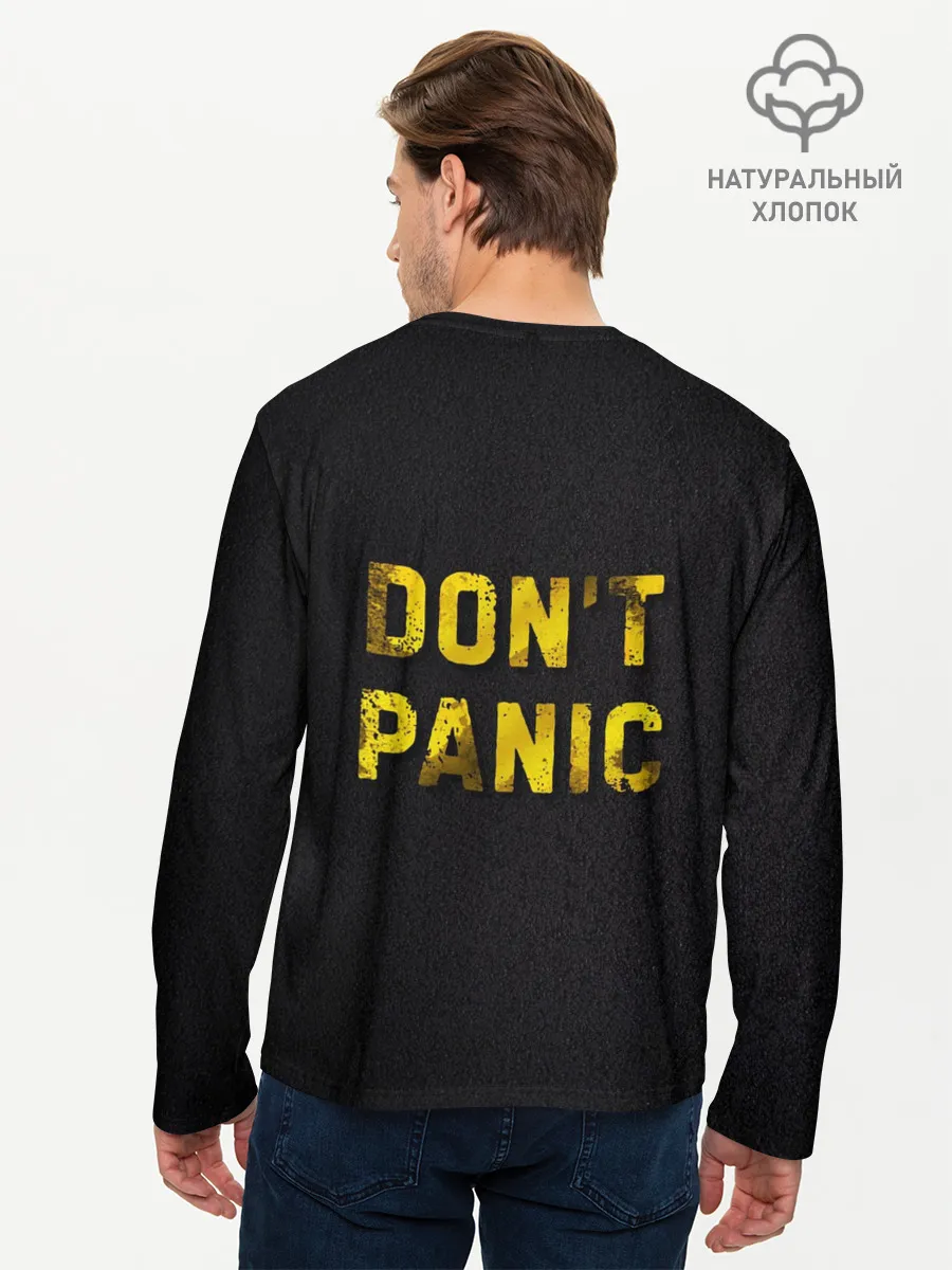 Мужской лонгслив базовый / DONT PANIC