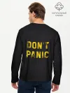 Мужской лонгслив базовый / DONT PANIC