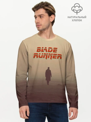Мужской лонгслив базовый / Бегущий по лезвию