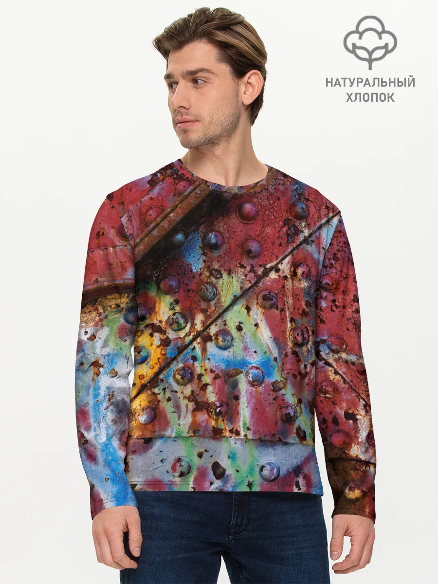 Мужской лонгслив базовый / Rust 2022 vanguard