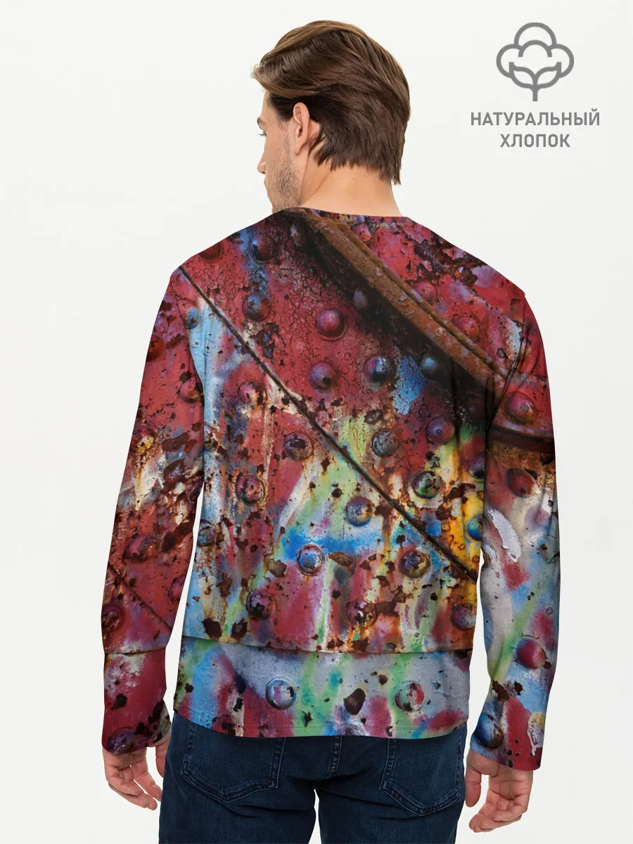 Мужской лонгслив базовый / Rust 2022 vanguard