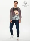 Мужской лонгслив базовый / BTS. Ким Тэ Хён
