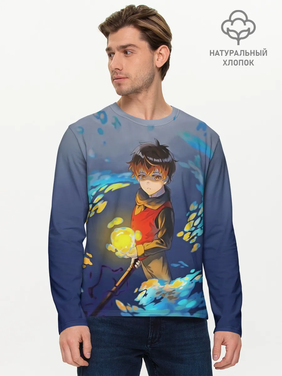 Мужской лонгслив базовый / Баам