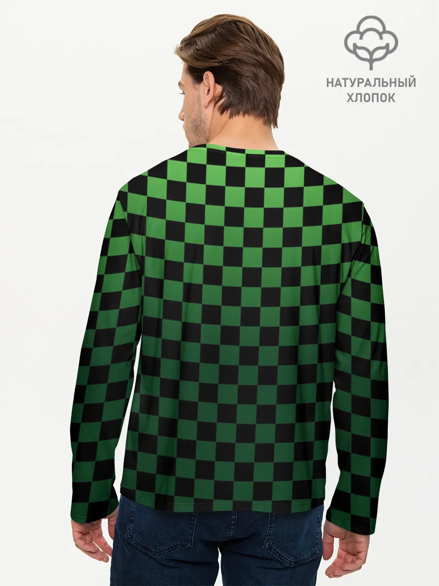Мужской лонгслив базовый / Minecraft