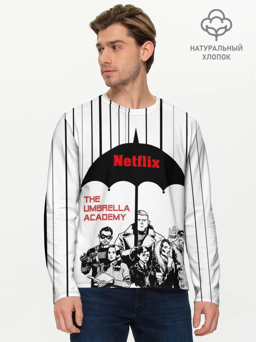 Мужской лонгслив базовый / The Umbrella Academy Season 3