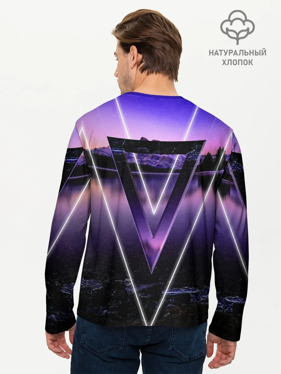 Мужской лонгслив базовый / ОЗЕРО