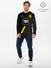 Мужской лонгслив базовый / BORUSSIA выездная сезон 20/21