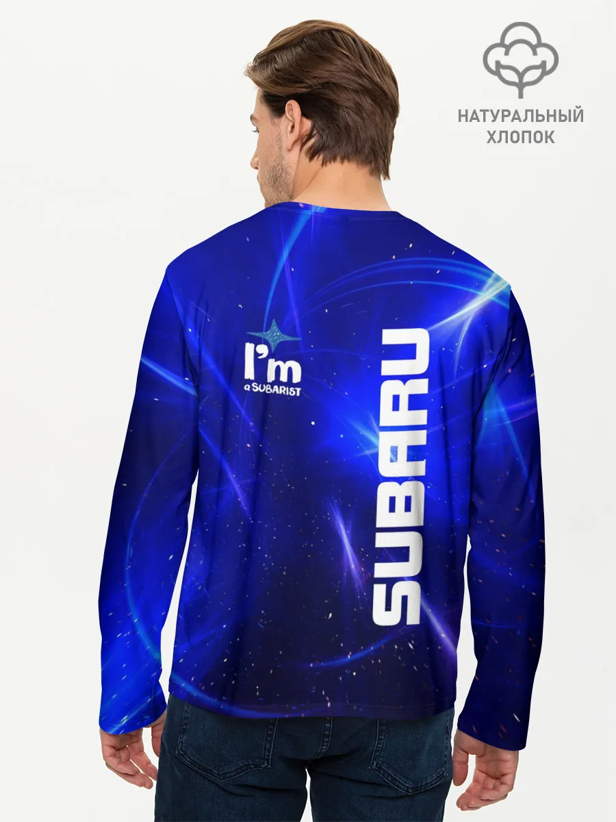 Мужской лонгслив базовый / Субару