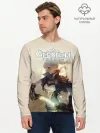 Мужской лонгслив базовый / Genshin Impact