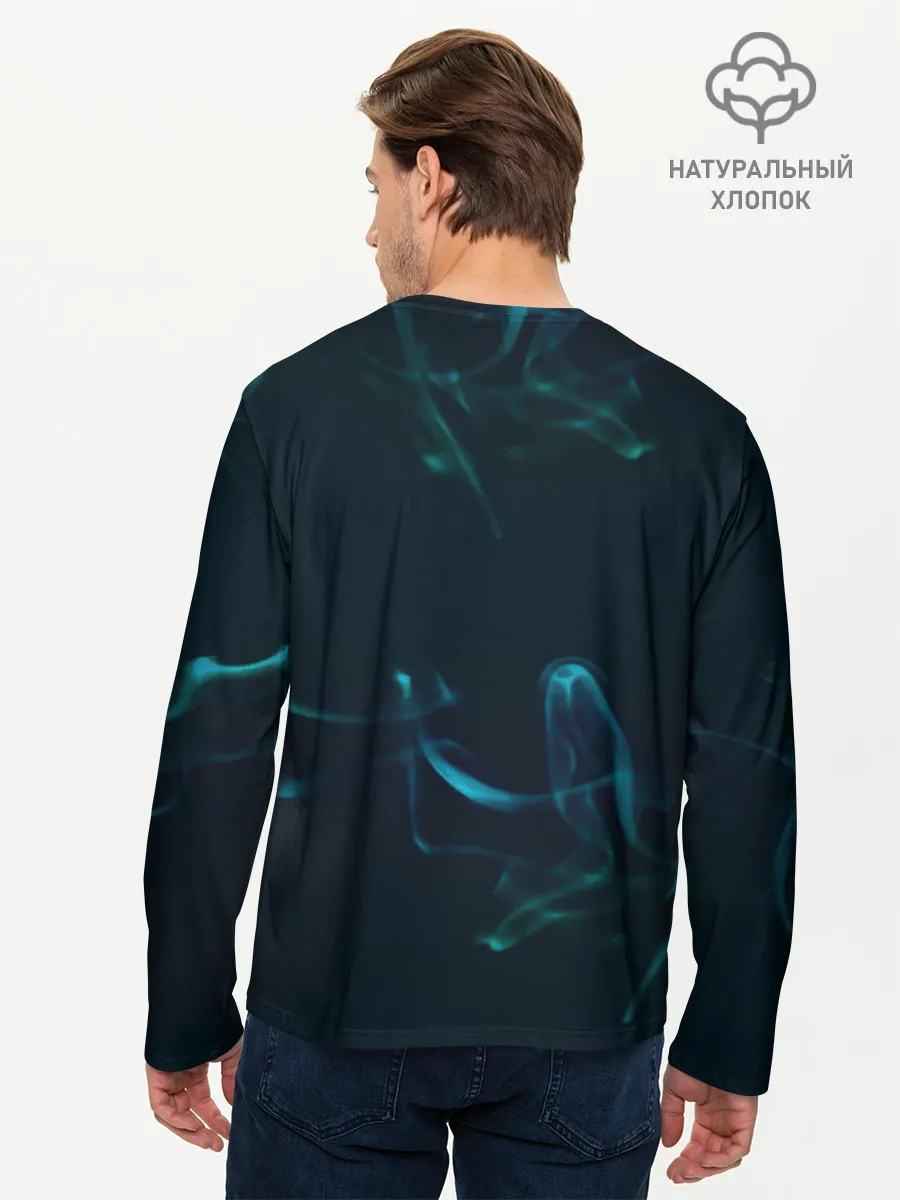 Мужской лонгслив базовый / Уважай Химию