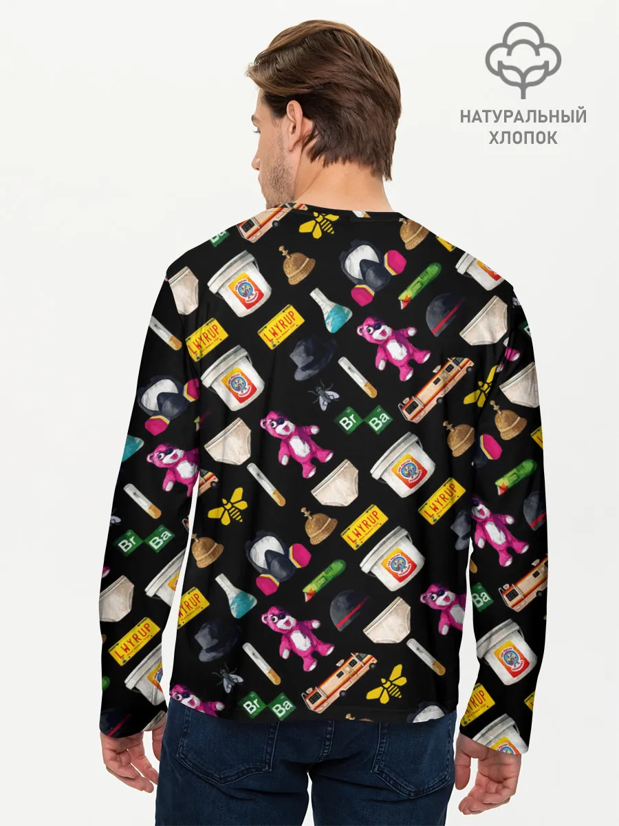 Мужской лонгслив базовый / Breaking Bad