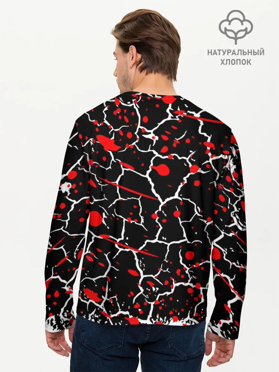 Мужской лонгслив базовый / DEATH STRANDING