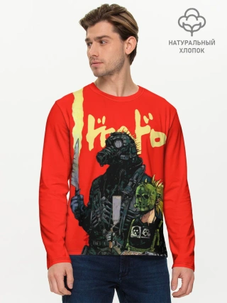 Мужской лонгслив базовый / Dorohedoro Кайман