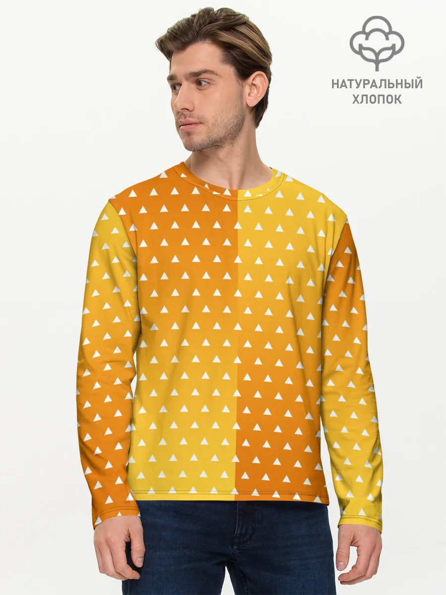 Мужской лонгслив базовый / ЗЕНИЦУ КИМОНО