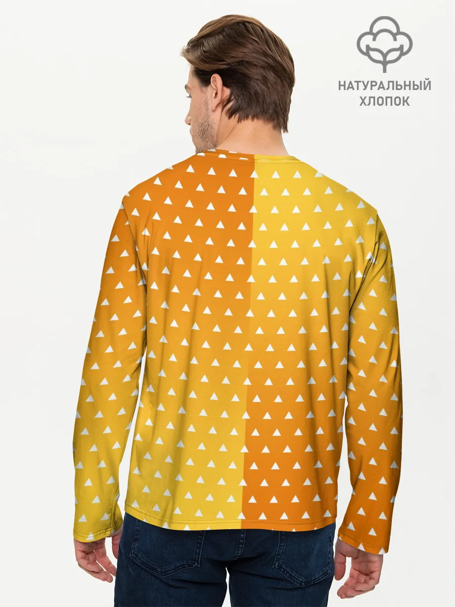 Мужской лонгслив базовый / ЗЕНИЦУ КИМОНО