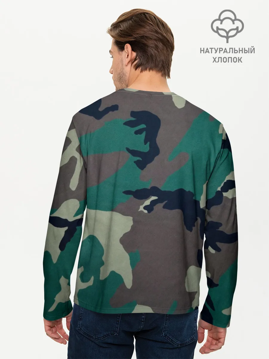 Мужской лонгслив базовый / символика CStrike