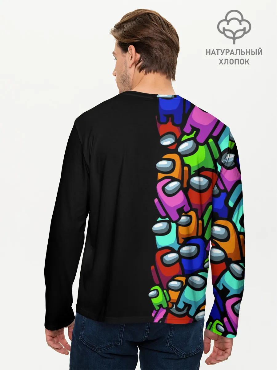 Мужской лонгслив базовый / Among us