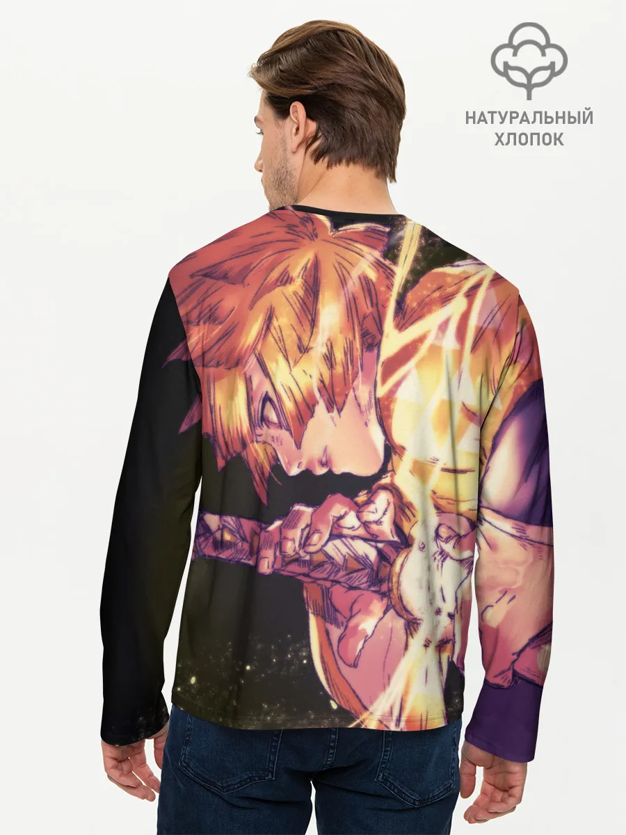 Мужской лонгслив базовый / ЗЕНИЦУ ИЗ КЛИНКА