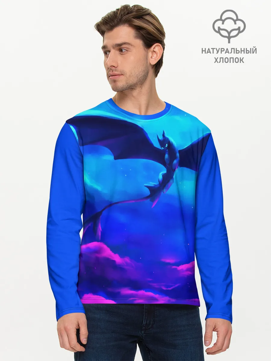Мужской лонгслив базовый / Беззубик