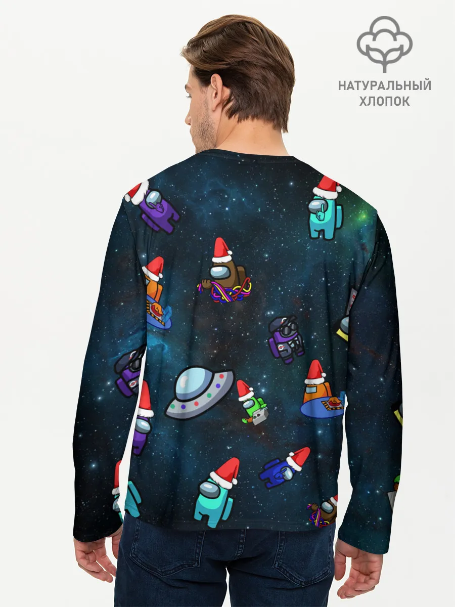 Мужской лонгслив базовый / Among Us 2021