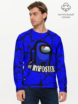 Мужской лонгслив базовый / AMONG US