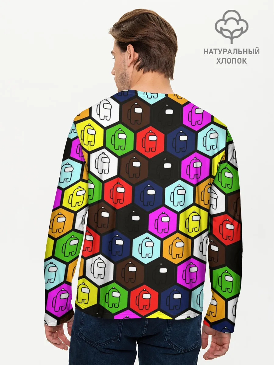 Мужской лонгслив базовый / AMONG US