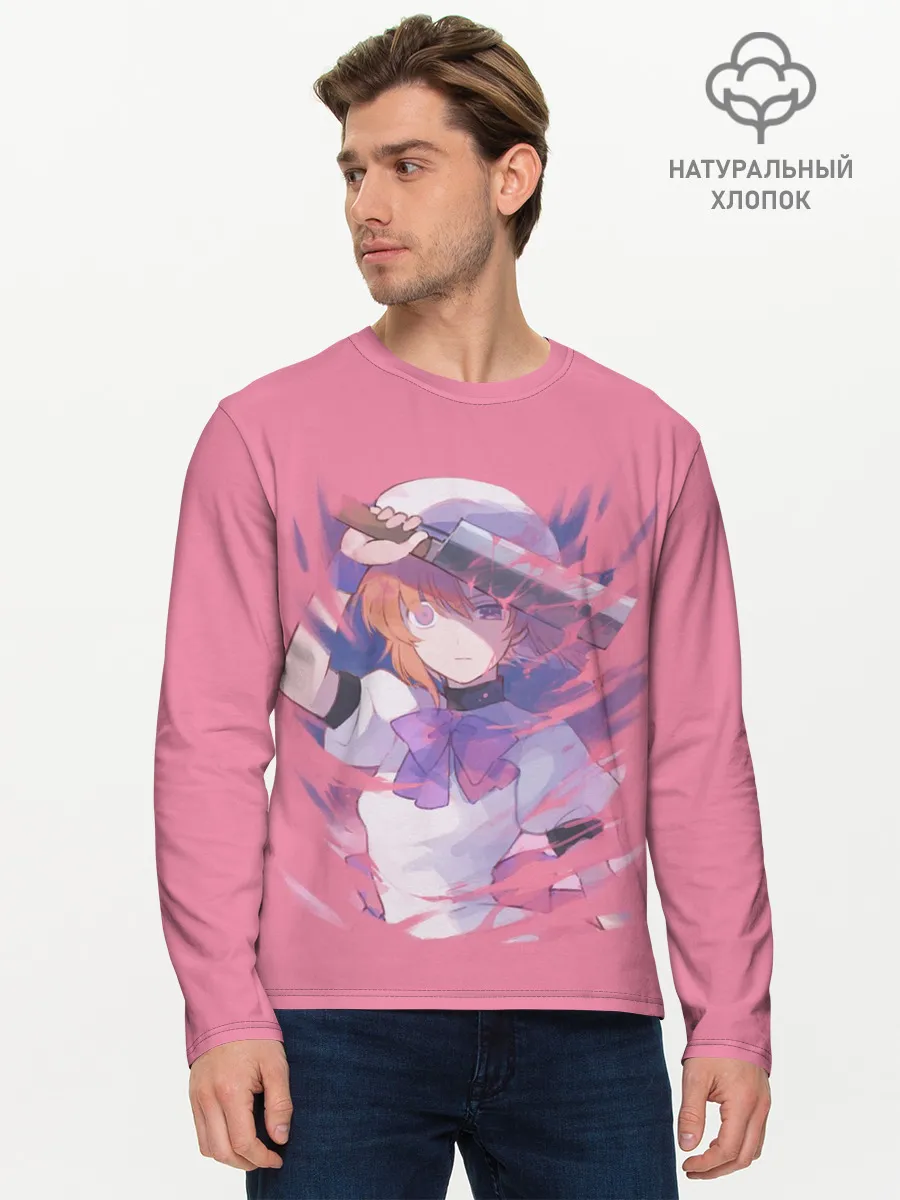 Мужской лонгслив базовый / Рюгу Рена