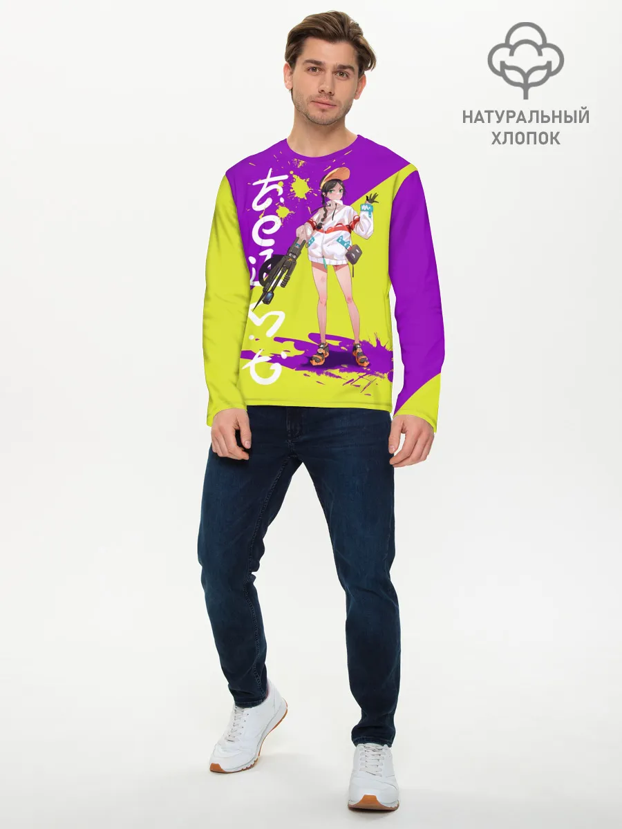 Мужской лонгслив базовый / Приоритет чудо-яйца