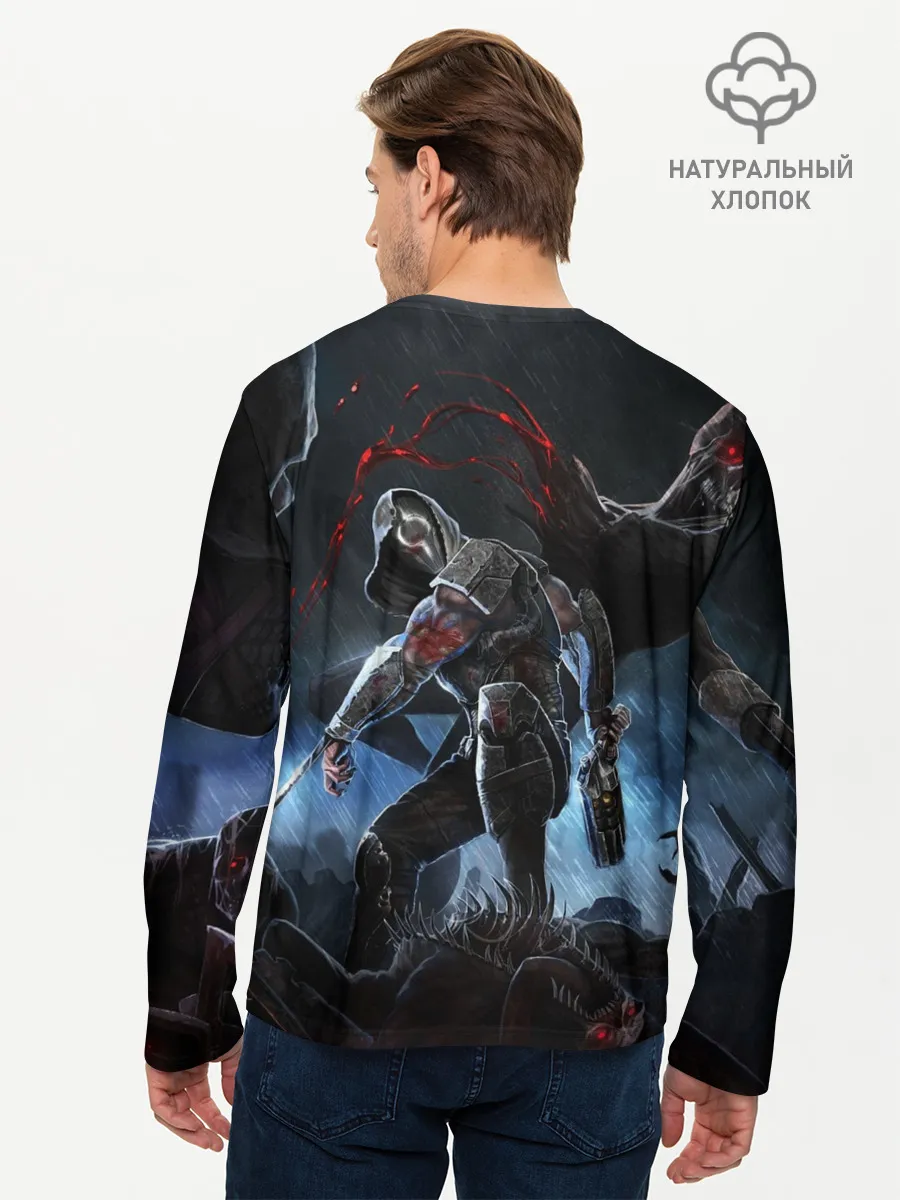 Мужской лонгслив базовый / WRATH: Aeon of Ruin