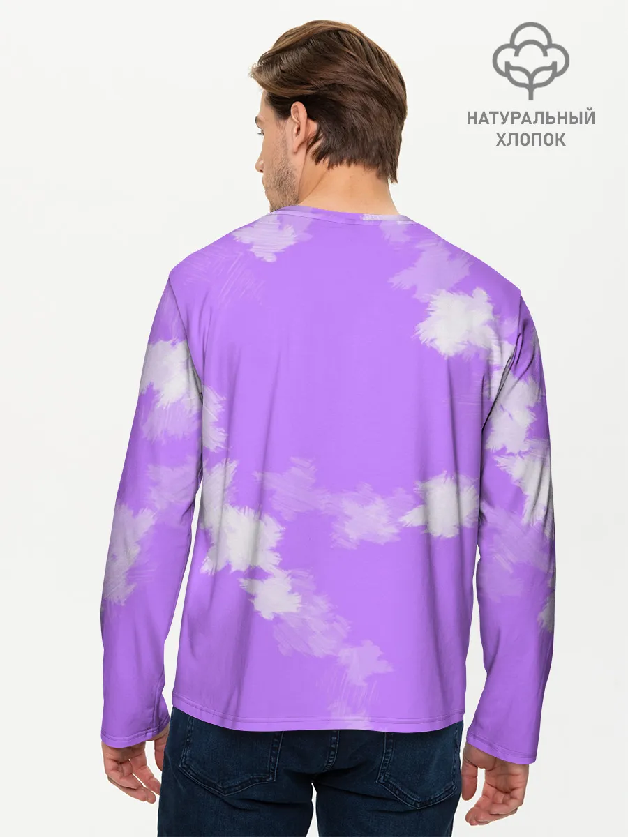 Мужской лонгслив базовый / Ты воздух