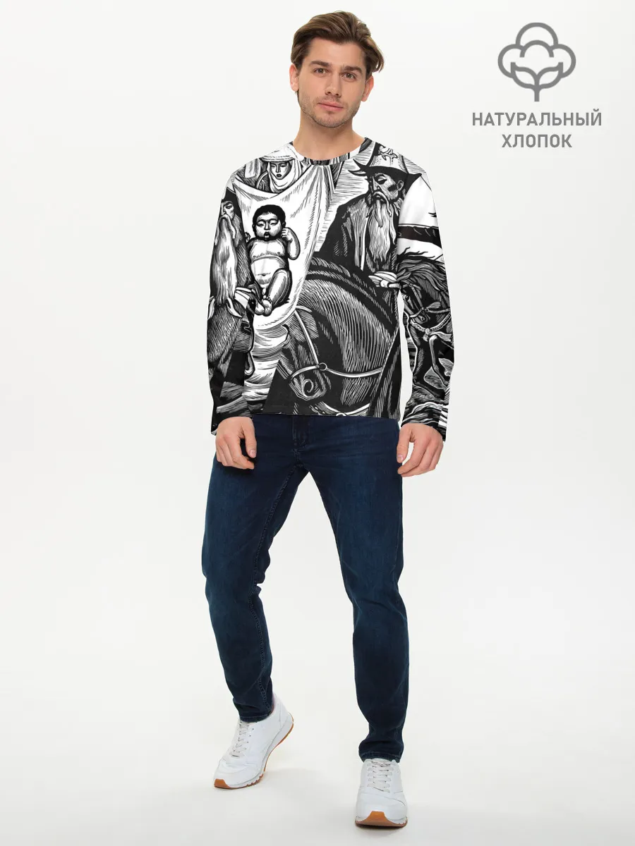 Мужской лонгслив базовый / ЭПОС МАНАС