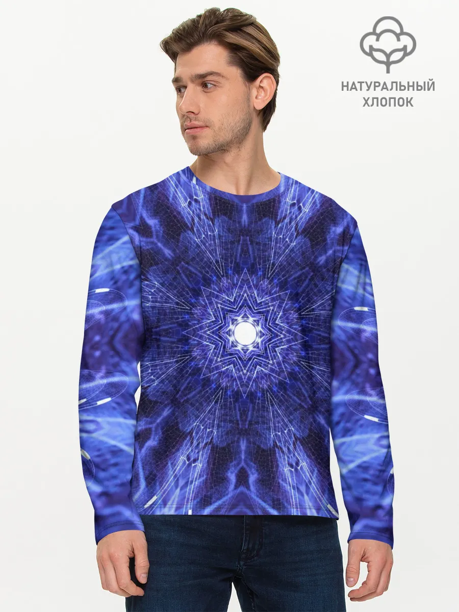 Мужской лонгслив базовый / Древнее искусство