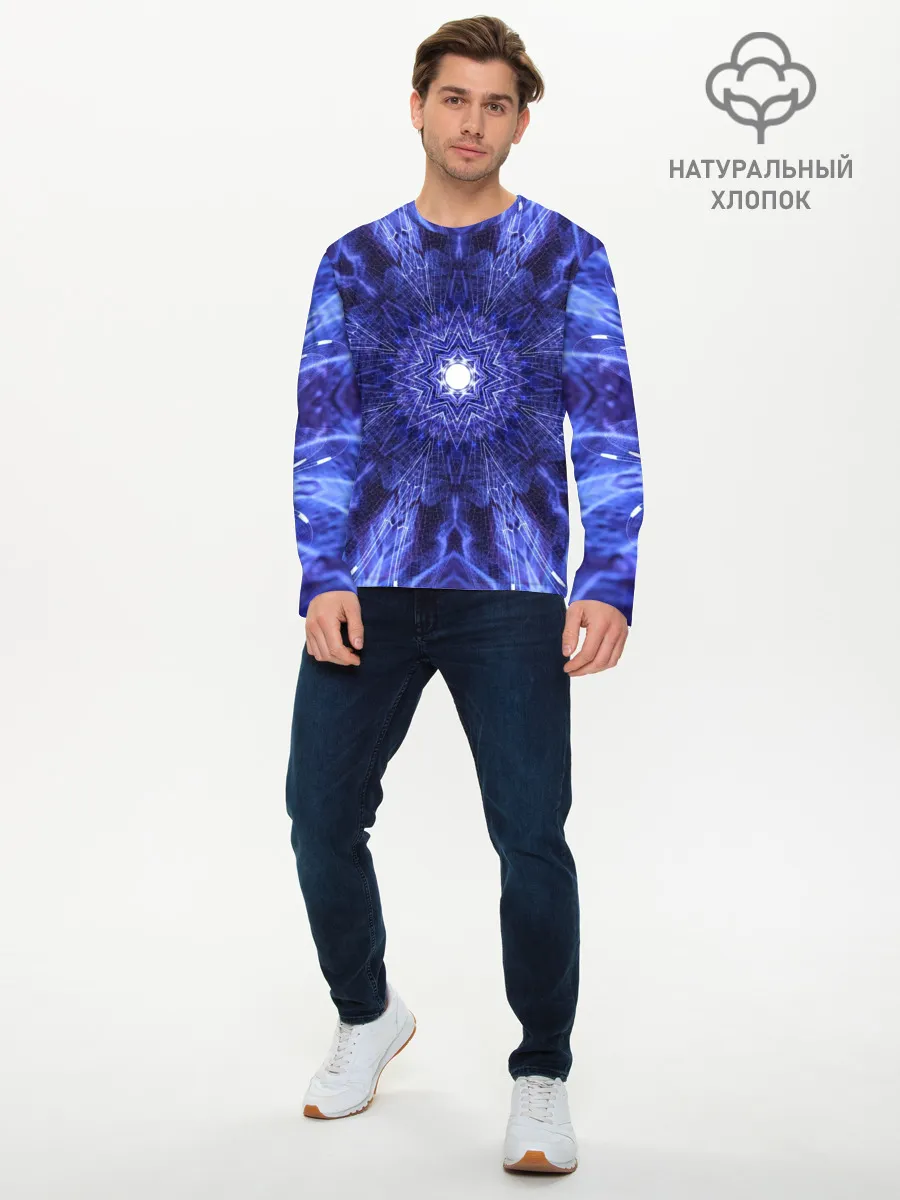 Мужской лонгслив базовый / Древнее искусство