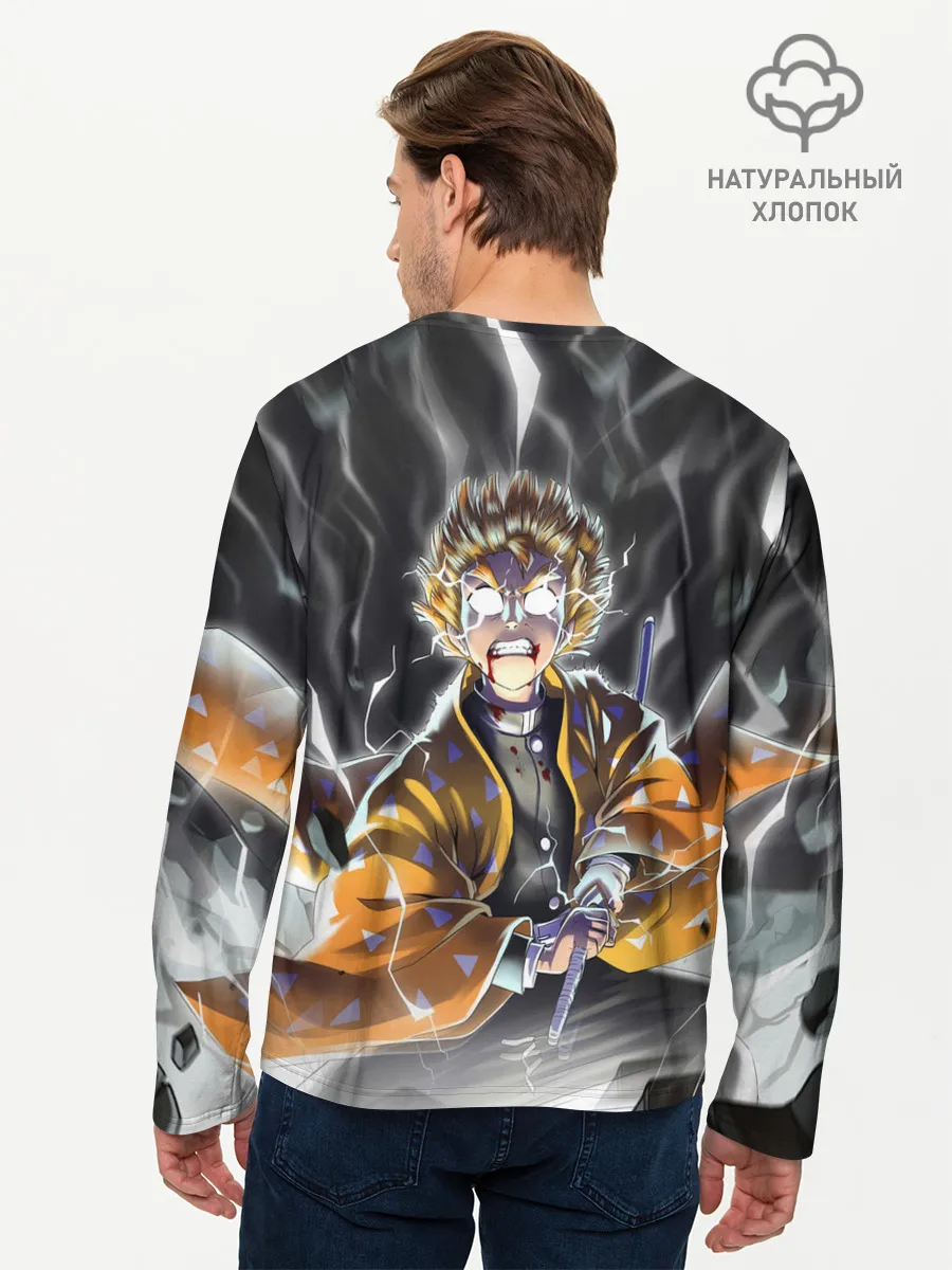 Мужской лонгслив базовый / ЗЕНИЦУ | ZENITSU | KNY