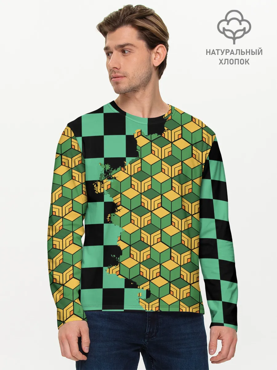 Мужской лонгслив базовый / ТАНДЖИРО И ТОМИОКА