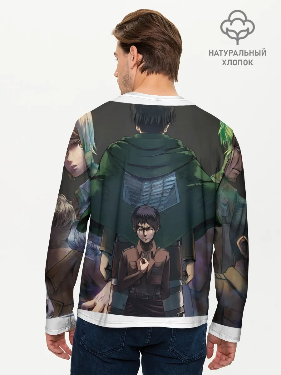 Мужской лонгслив базовый / элитный отряд разведки