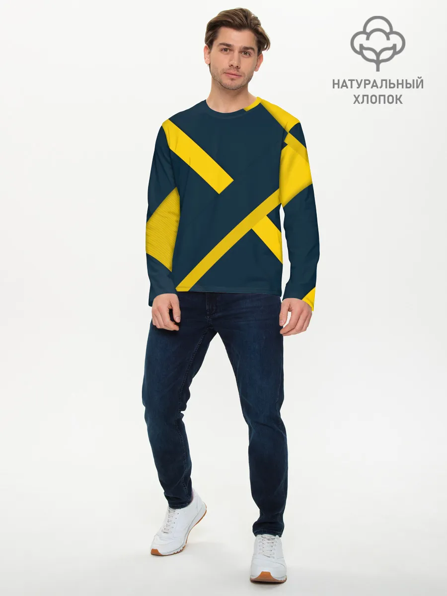 Мужской лонгслив базовый / ПЕРЕКРЕСТОК