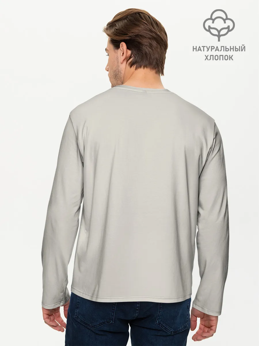 Мужской лонгслив базовый / Кохаку