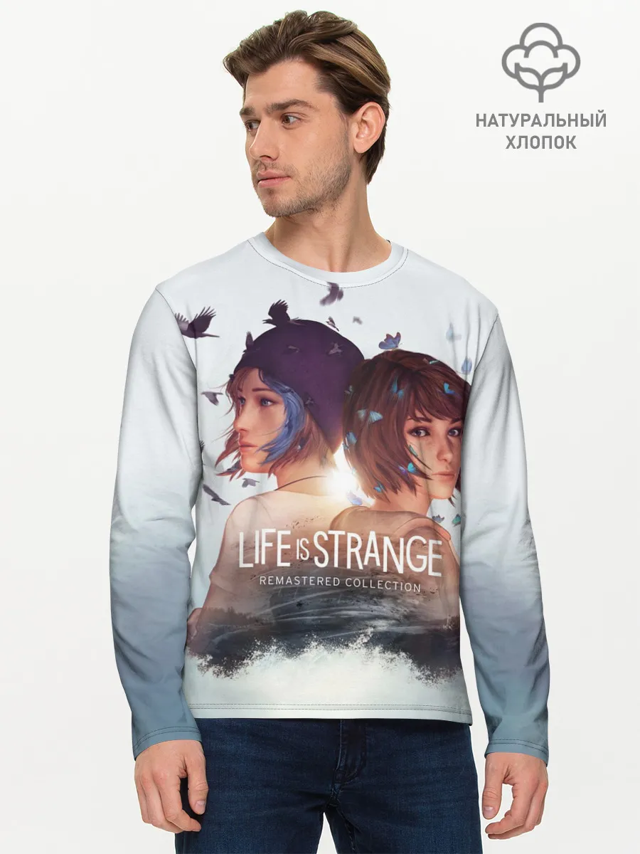 Мужской лонгслив базовый / Life is strange Remaster