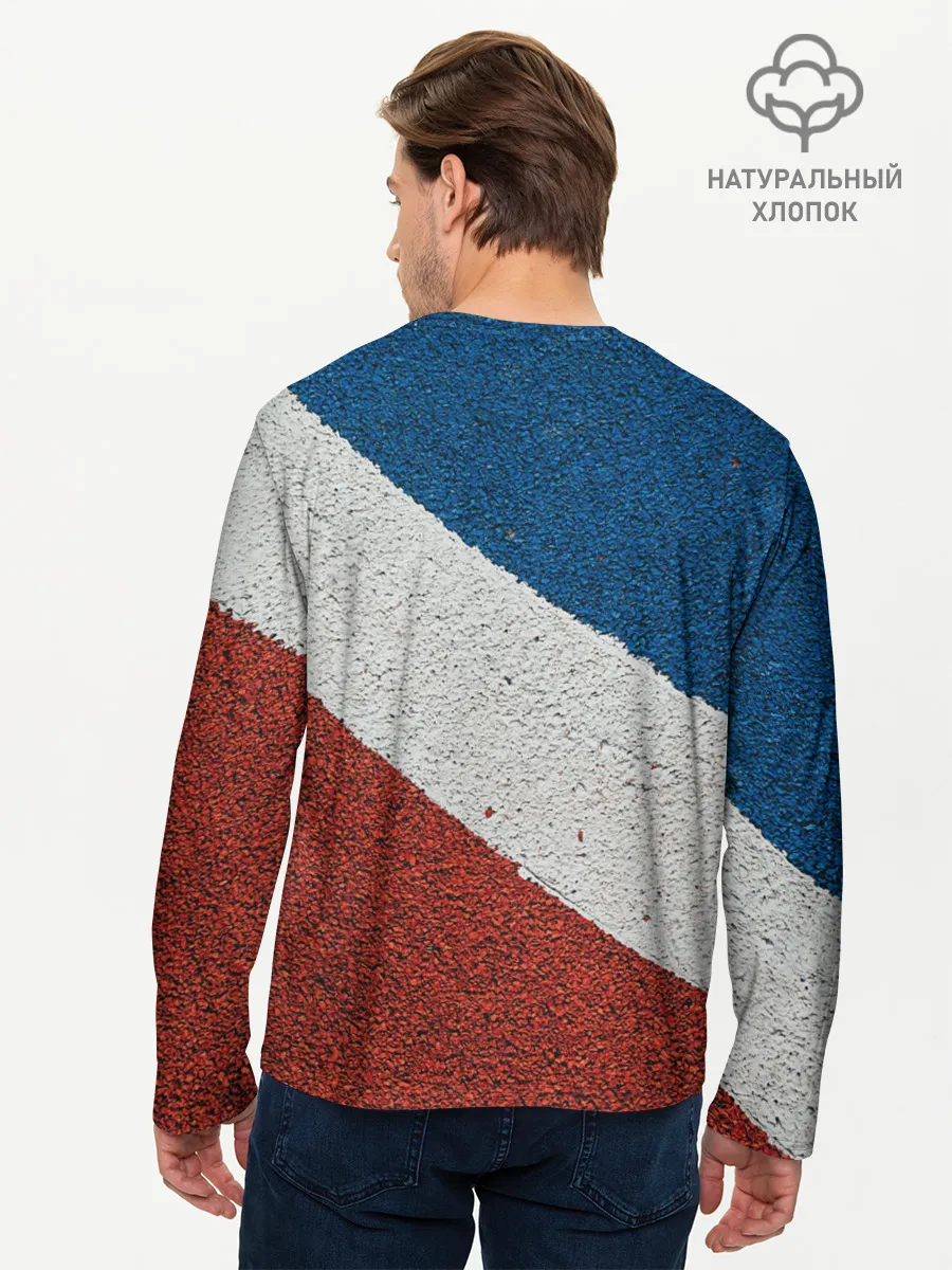 Мужской лонгслив базовый / ТЕННИС