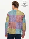 Мужской лонгслив базовый / Patchwork