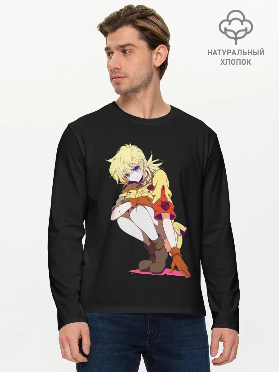 Мужской лонгслив базовый / Victoria Seras