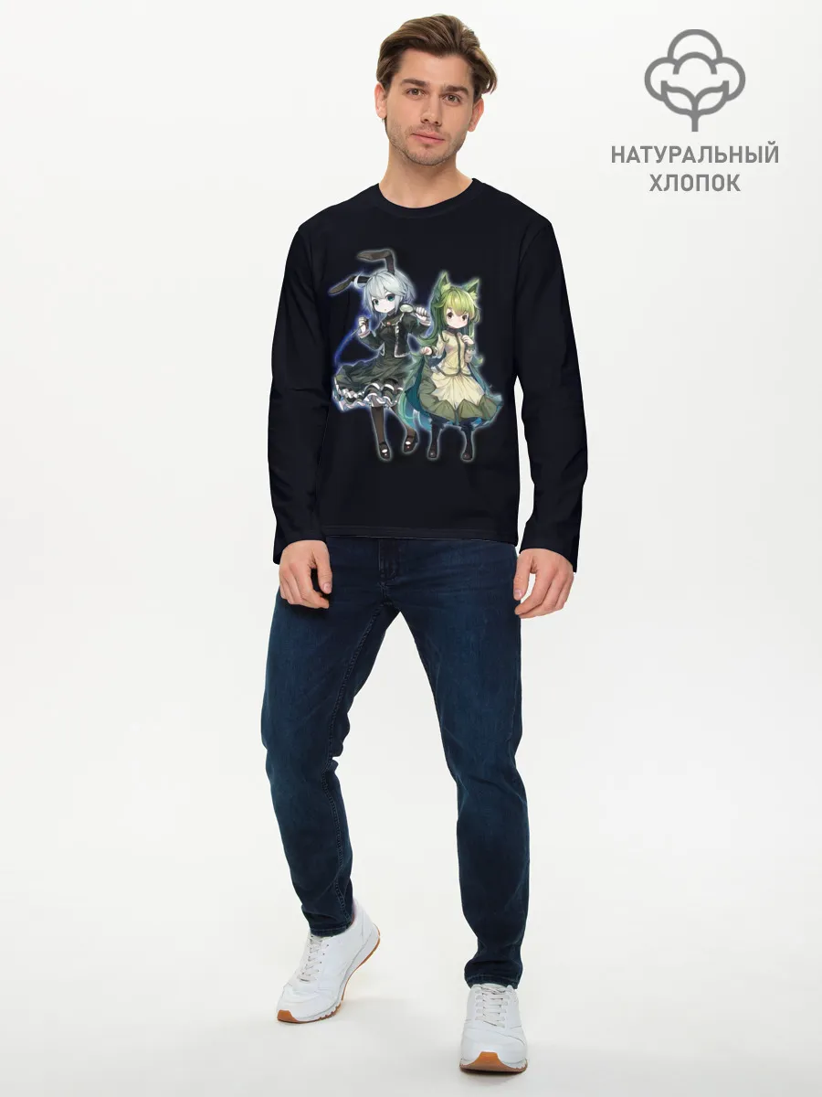 Мужской лонгслив базовый / Mylne and the Forest Gift