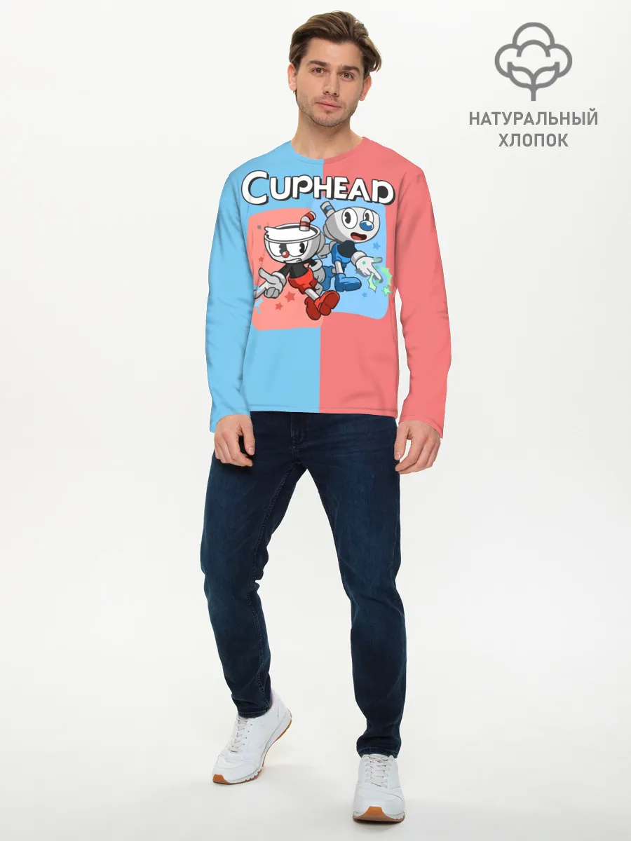 Мужской лонгслив базовый / CAPHEAD
